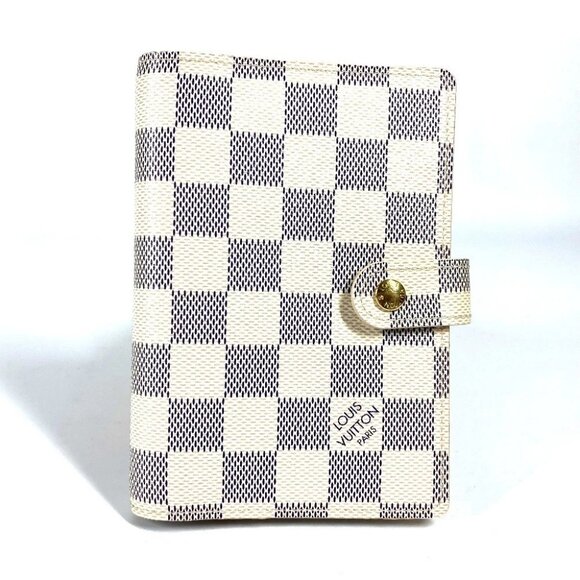 LOUIS VUITTON R20706 Damier Azur AgendaPM System notebook Notebook cover